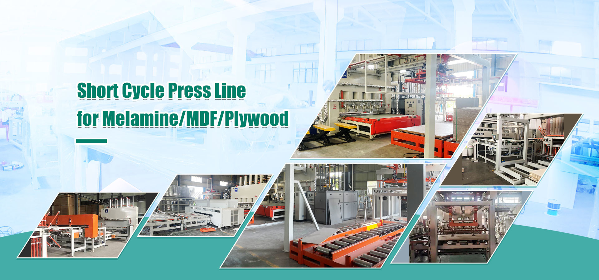 quality Short Cycle Press Lines factory