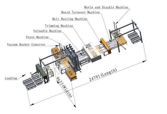 Buy Artificial Board Short Cycle Hot Press Machine For Doors  4X10 1600 ton online manufacture