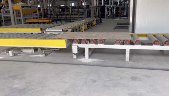 Buy Melamine Short Cycle Press Automatic Board Production Line 1800 ton online manufacture