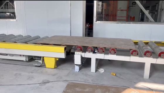 Buy 1600 ton Mdf Hot Press Short Cycle Press Line Floor Area 17m online manufacture