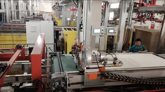 Buy 20KW Plywood Laminate Pressing Machine Hot Press Machine For Particle Board online manufacture