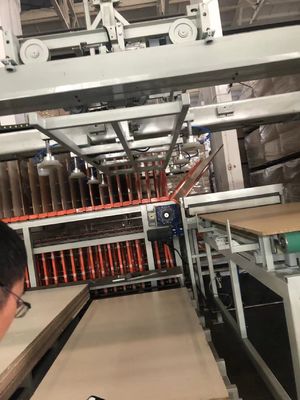 Buy Press Melamine Plate Making Machine Short Cycle Laminating Machine 15KW online manufacture
