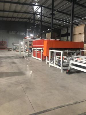 Buy Industrial Precision 20000kN Laminate Flooring Production Line Short Cycle Hot Press online manufacture