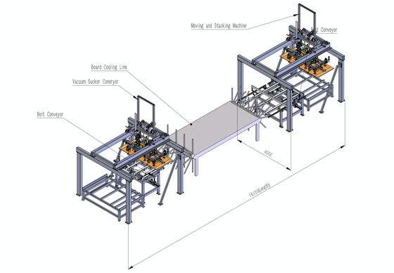 Artificial Board Short Cycle Press Automatic Line Particle Board Hot Press Machine 15KW