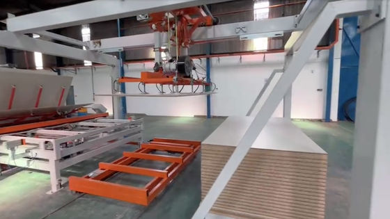 Full Automatic Short Cycle Hot Press Machine 8-30mm Thickness