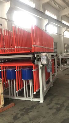 4ft*8ft  Short Cycle Press Line For MDF Chipboard Furniture