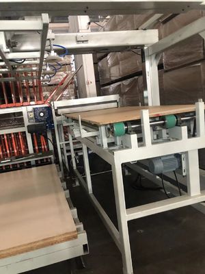 Full Automatic MDF Short Cycle Melamine Laminated Hot Press Making Machine