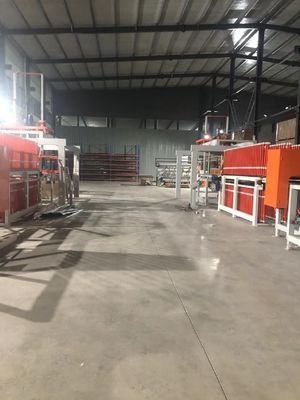 Waterproof Mdf Board Melamine Short Cycle Press Line For Laminated